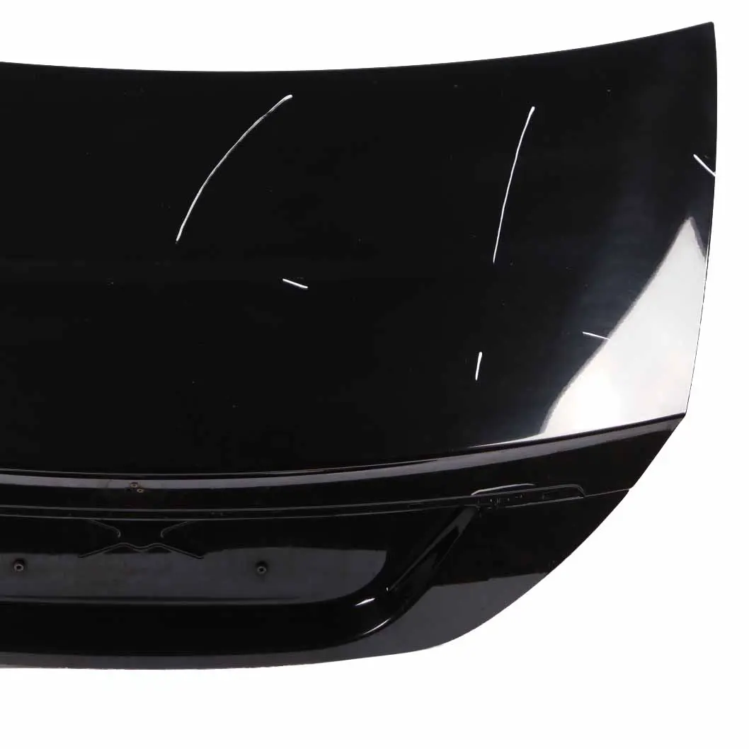 Mercedes W219 CLS Boot Trunk Lid Tailgate Panel Obsidian Black Metallic - 197