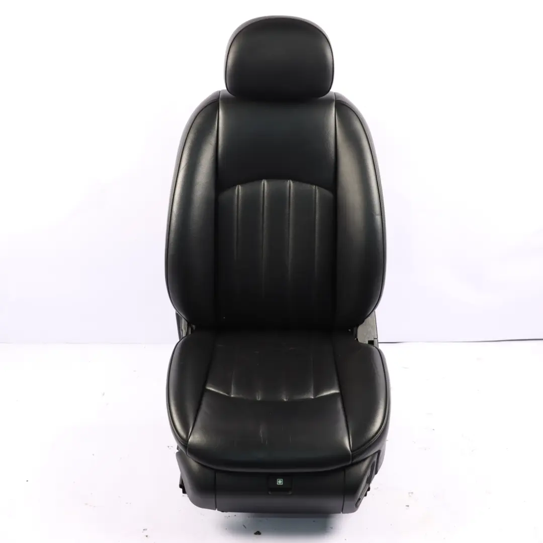 Mercedes CLS C219 Front Seat Left N/S Heated Electric Interior Leather Black