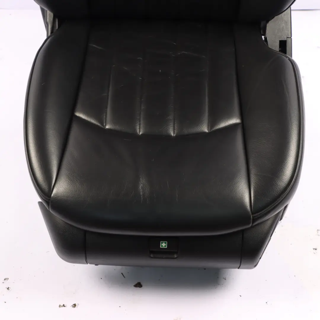 Mercedes CLS C219 Front Seat Left N/S Heated Electric Interior Leather Black