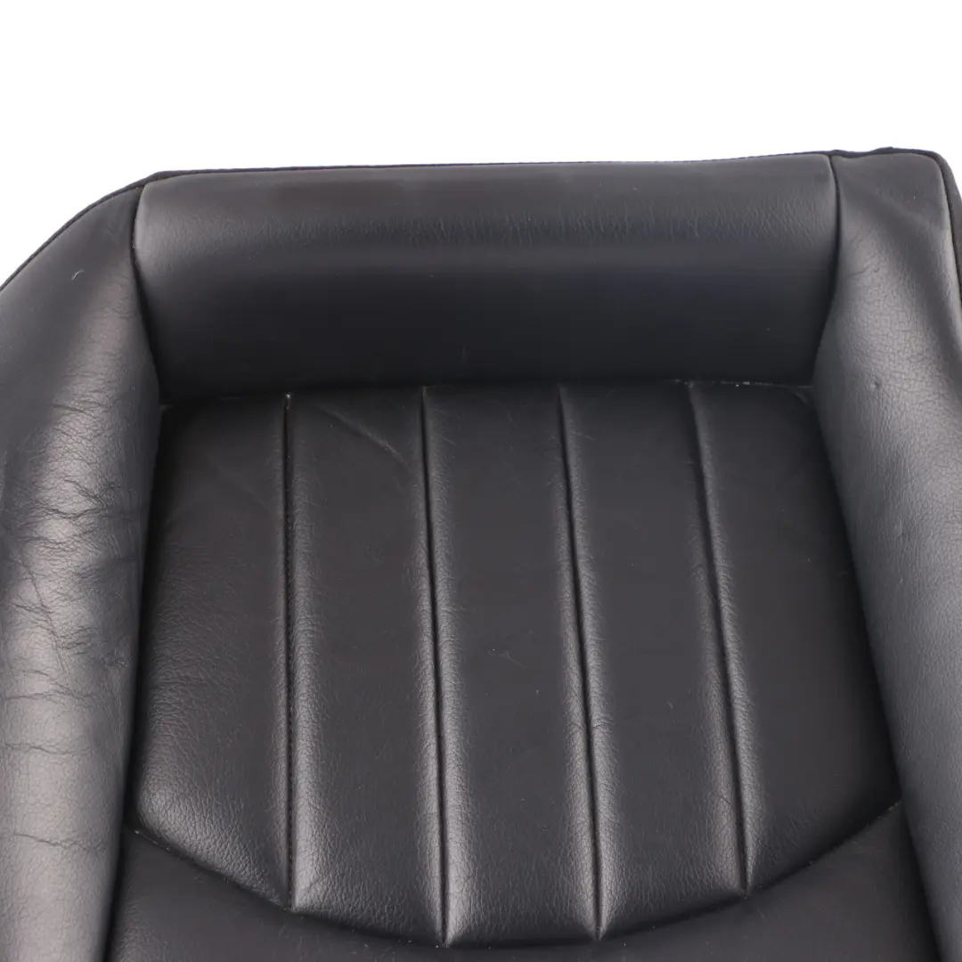 Mercedes W219 Front Right O/S Seat Cover Heated Black Leather Interior