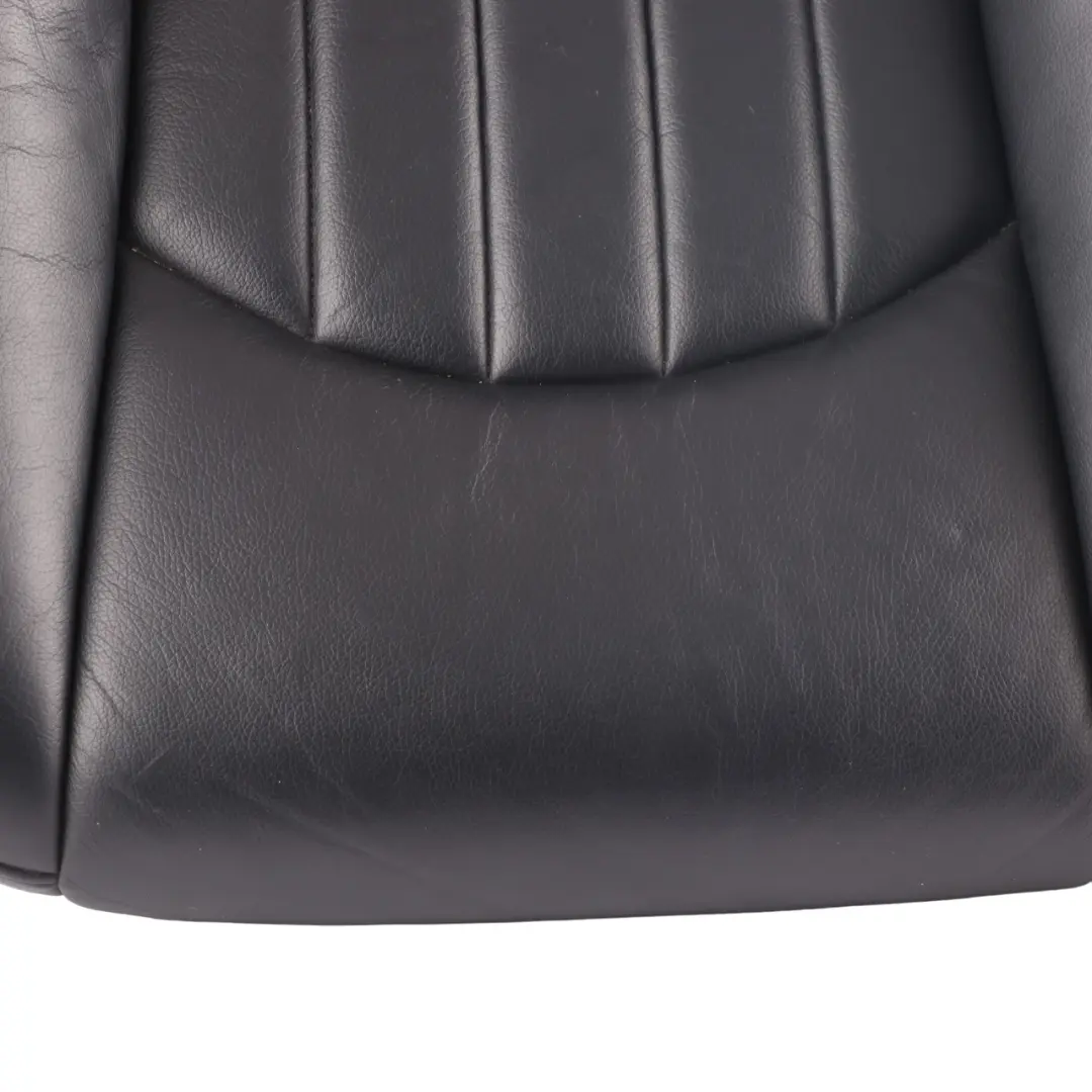 Mercedes W219 Front Right O/S Seat Cover Heated Black Leather Interior