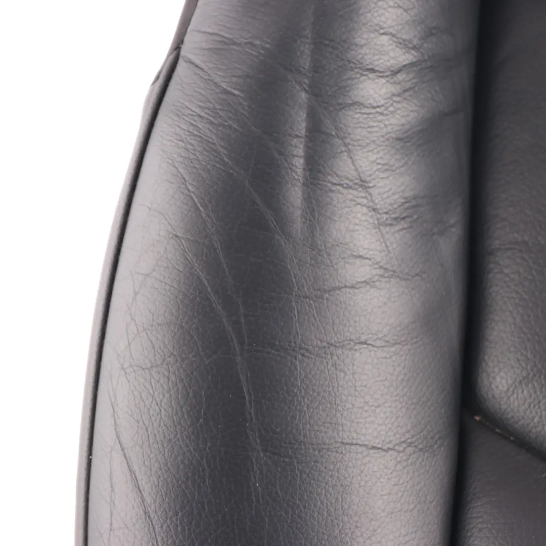 Mercedes W219 Front Right O/S Seat Cover Heated Black Leather Interior