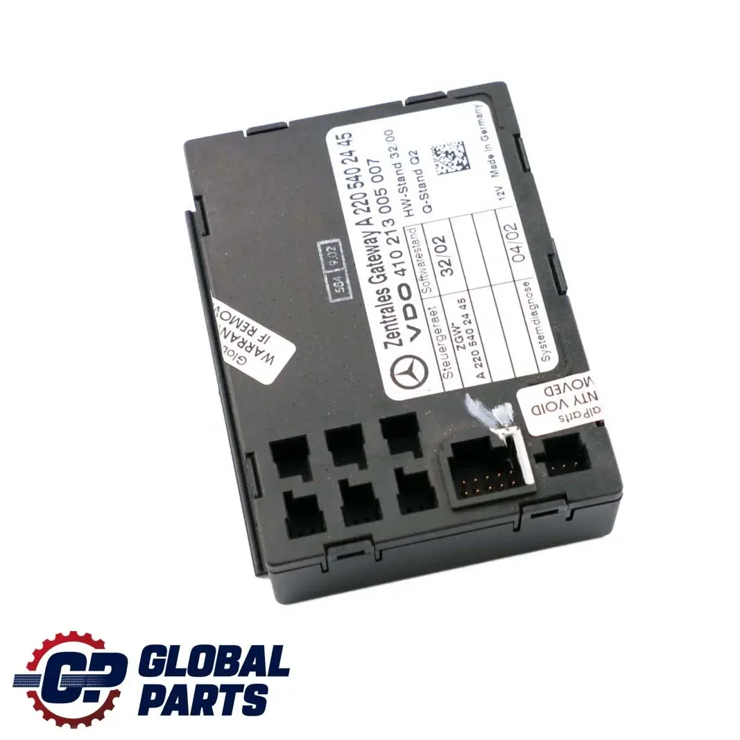 Mercedes-Benz S-Class W220 Central Gateway Control Unit Module ECU A2205402445