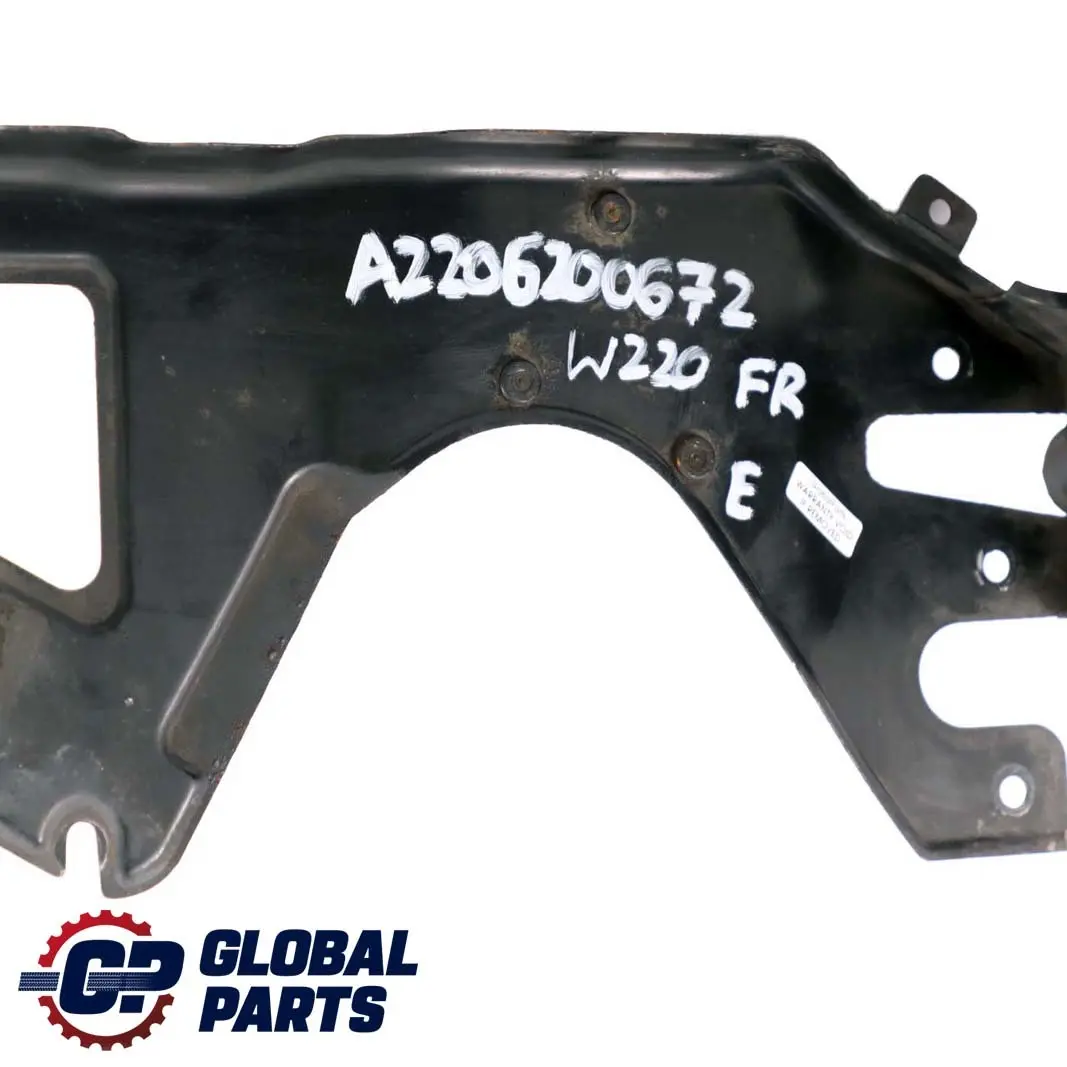 Mercedes-Benz S-Class W220 Front Right O/S Headlight Holder Frame A2206200672