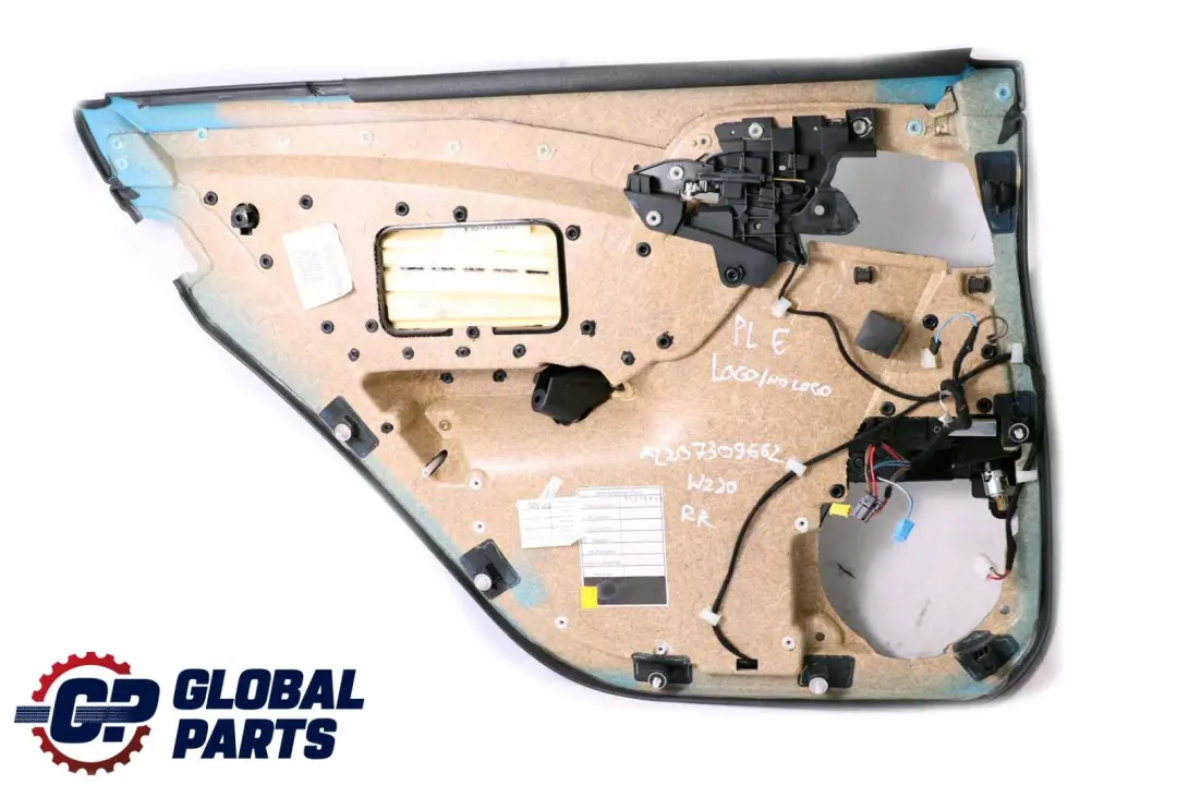 Mercedes-Benz S-Klasse W220 Türverkleidung Hinten Rechts Leder Anthrazit