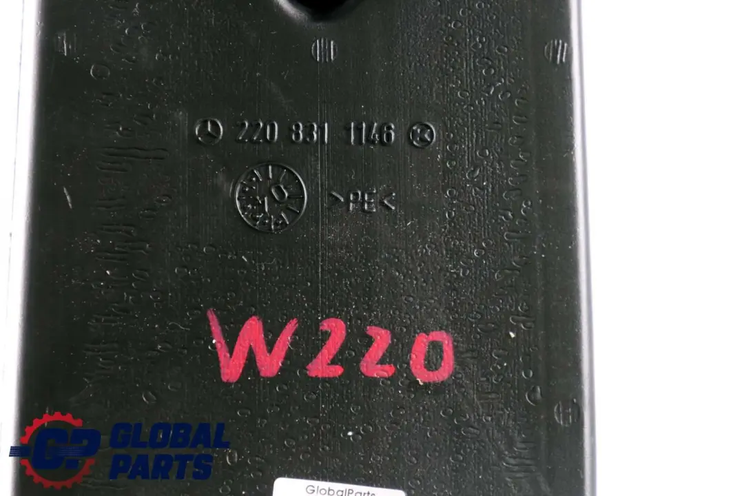 Mercedes CL C215 W220 Conducto De aire Tubo De plastico Tunel Centro A2208311146