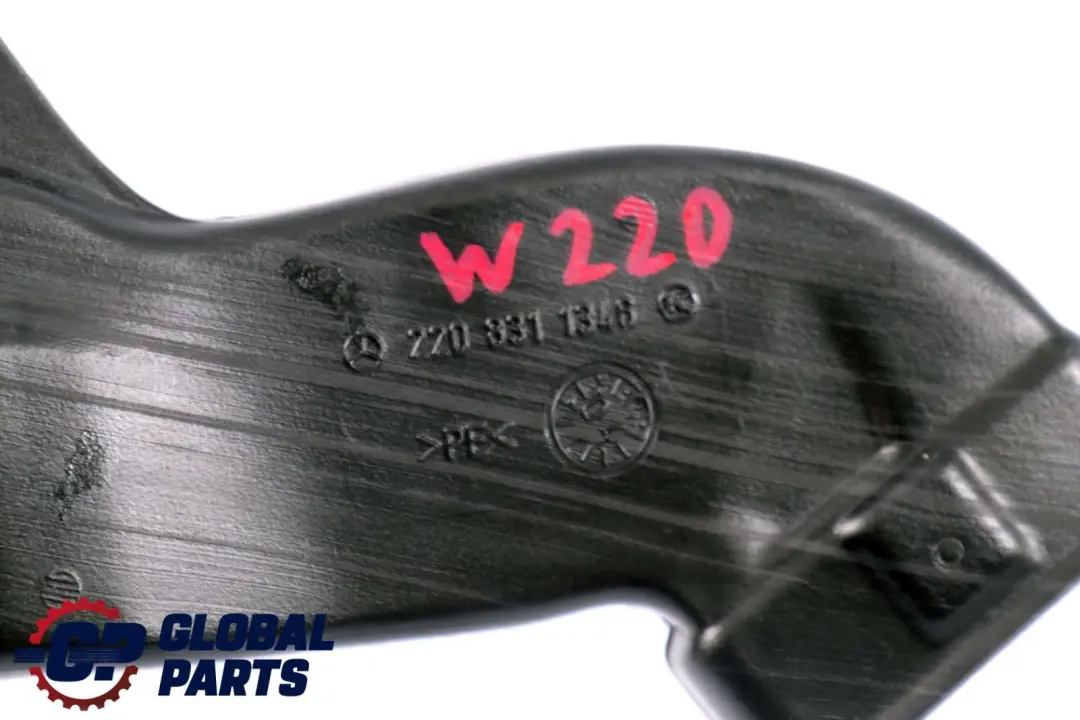 Mercedes CL C215 W220 Conducto De Aire Tubo De Plastico Izquierda A2208311346