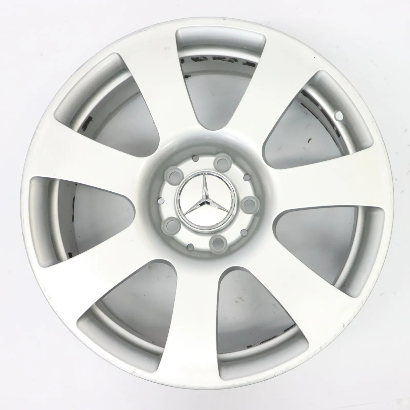 Mercedes W216 W221 Silver Alloy Wheel Rim 17" 8J ET:43 A2214010202