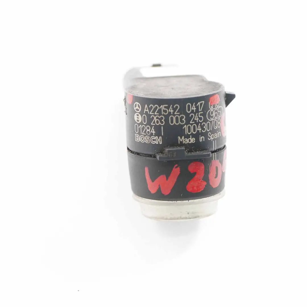 Mercedes W169 W204 W212 Capteur PDC Distance stationnement avant Calcite White