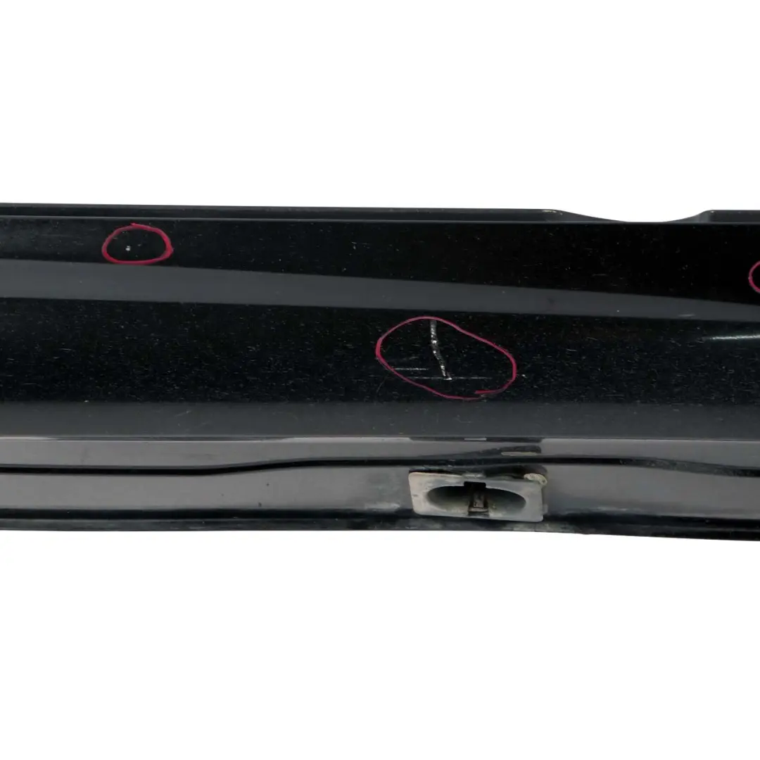 Mercedes-Benz S W221 Door Sill Side Cover Skirt Right O/S Obsidian Black - 197