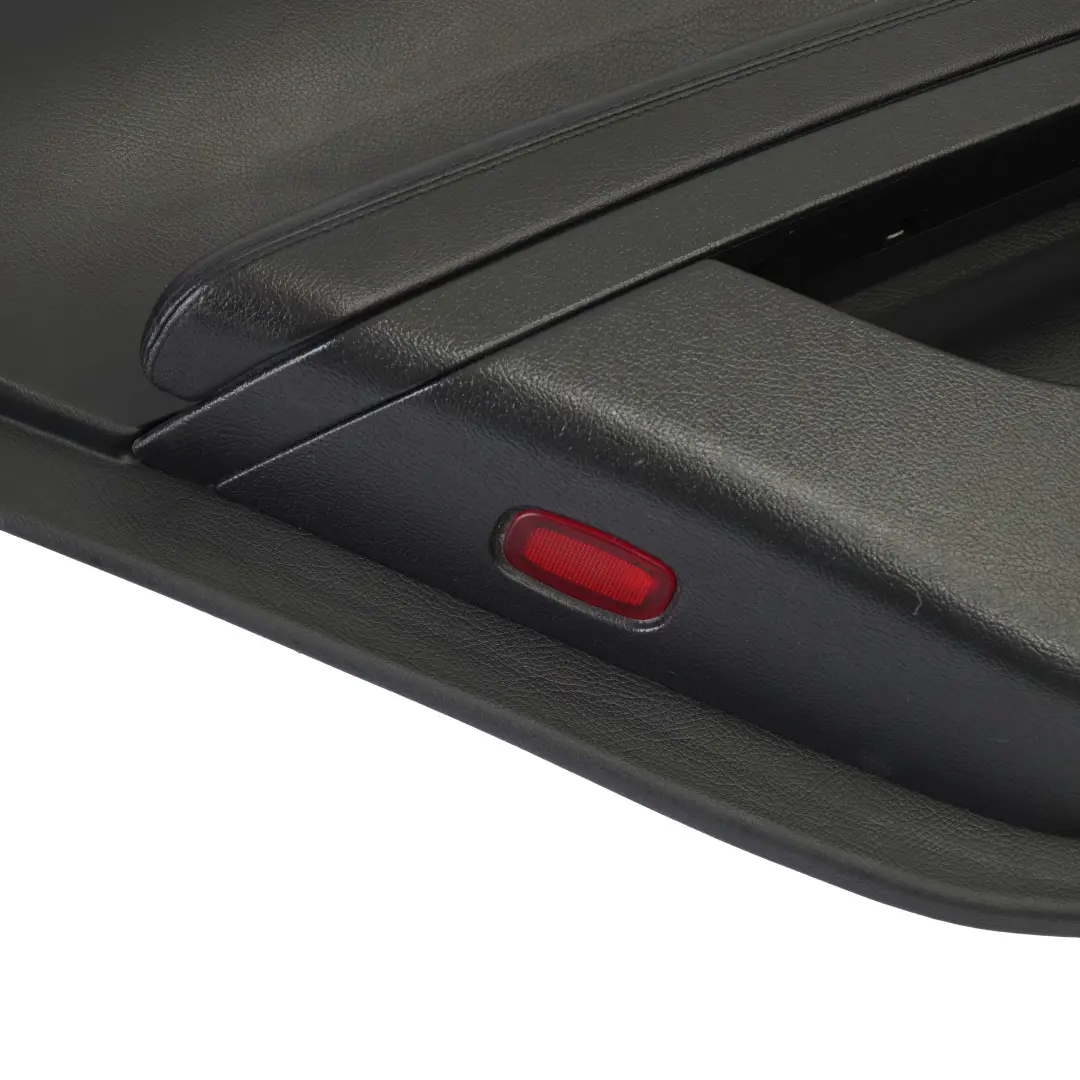 Mercedes W221 Trasera Izquierda Panel De La tarjeta De puerta De cuero negro