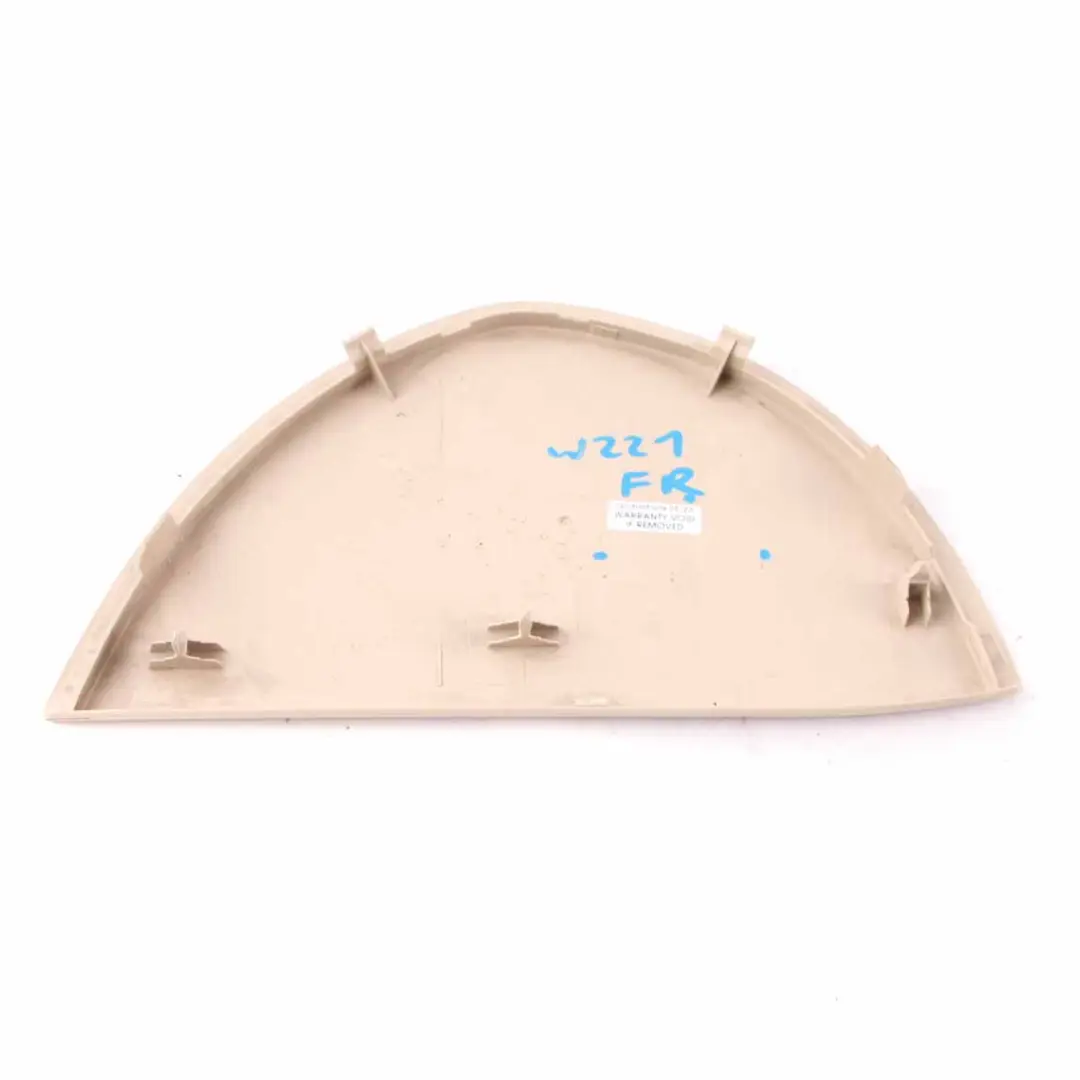 Mercedes W221 Door Card Panel Front Right O/S Trim Cover Beige A2217270248