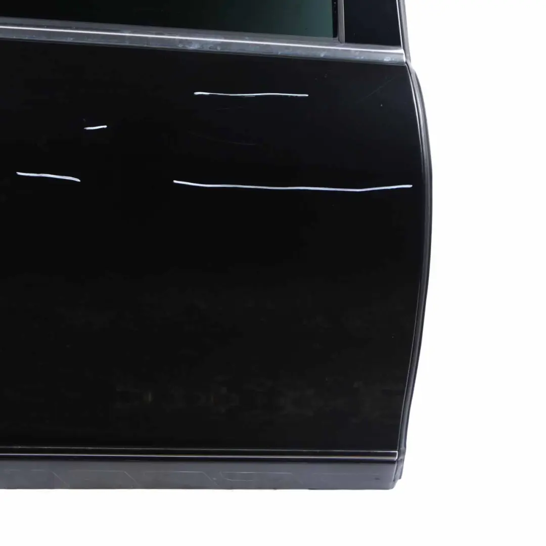 Mercedes W221 Rear Right Door O/S S-Class Obsidian Black Metallic 197