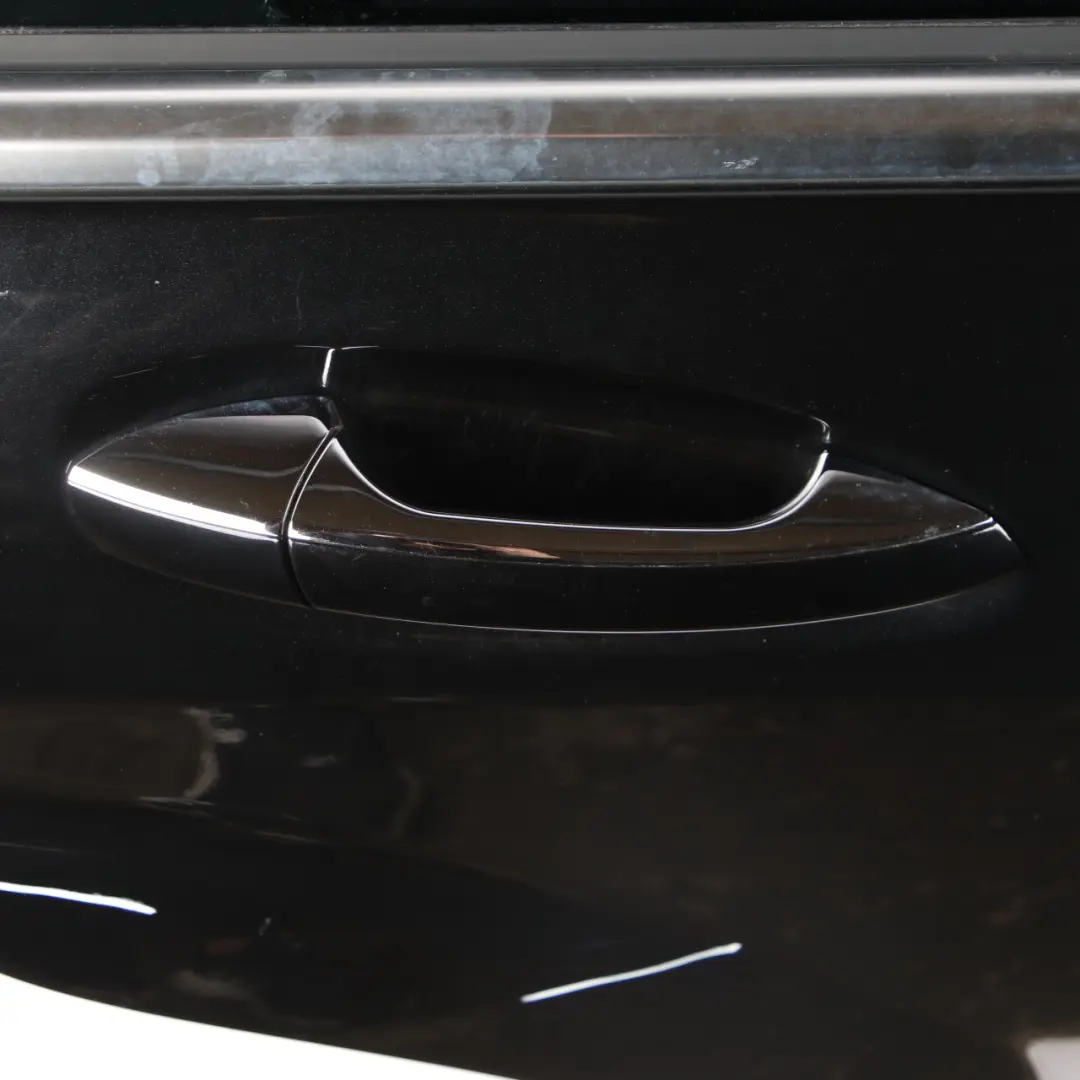 Mercedes W221 Rear Right Door O/S S-Class Obsidian Black Metallic 197