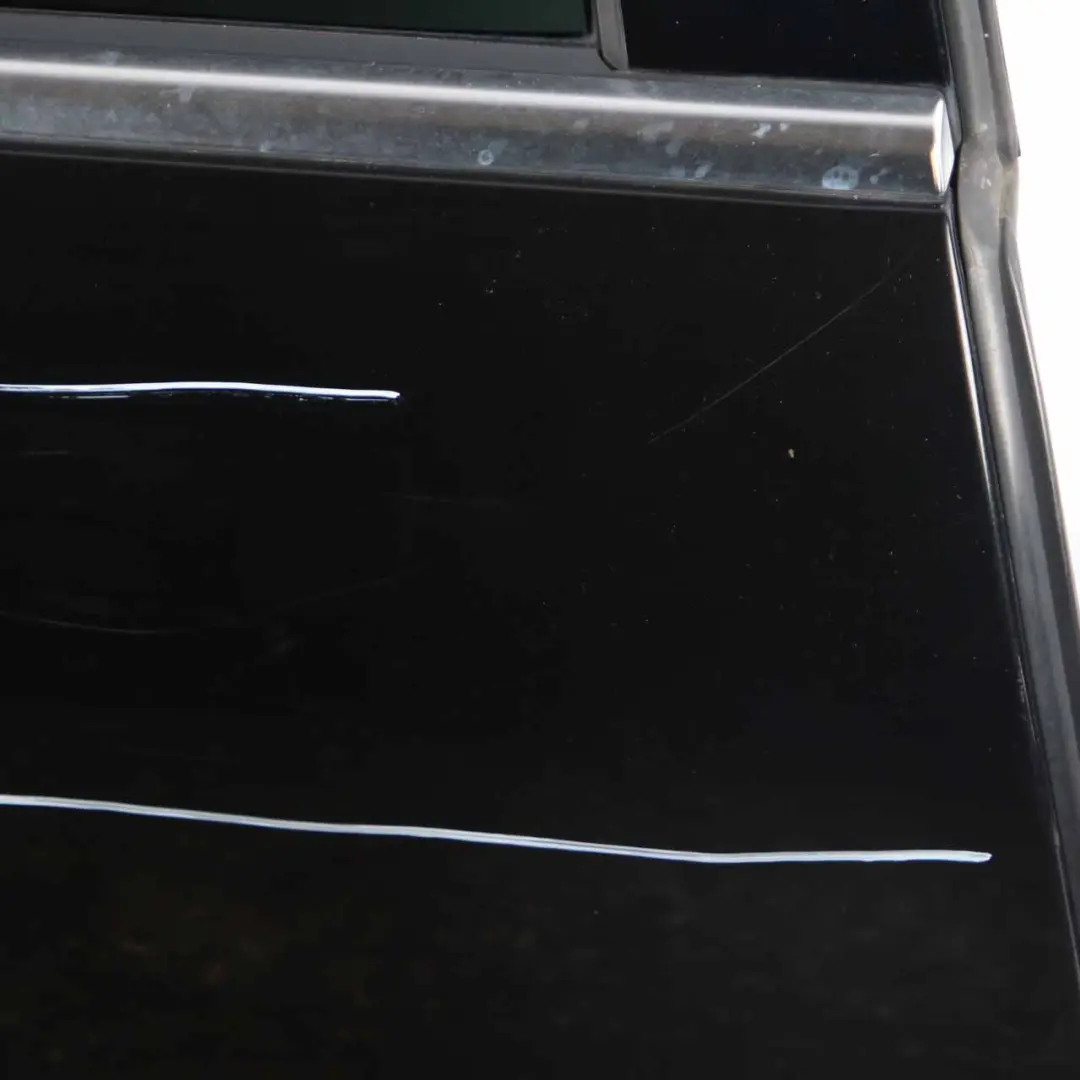 Mercedes W221 Rear Right Door O/S S-Class Obsidian Black Metallic 197