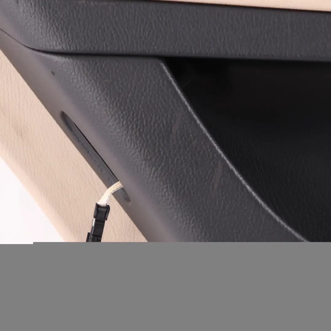 Mercedes W221 Door Card Cover Rear Left N/S Trim Panel Beige Leather