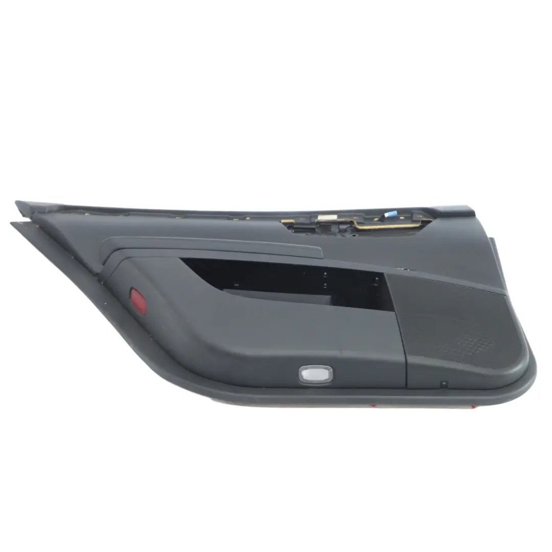 Mercedes W221 Door Card Cover Rear Left N/S Trim Panel Black Leather