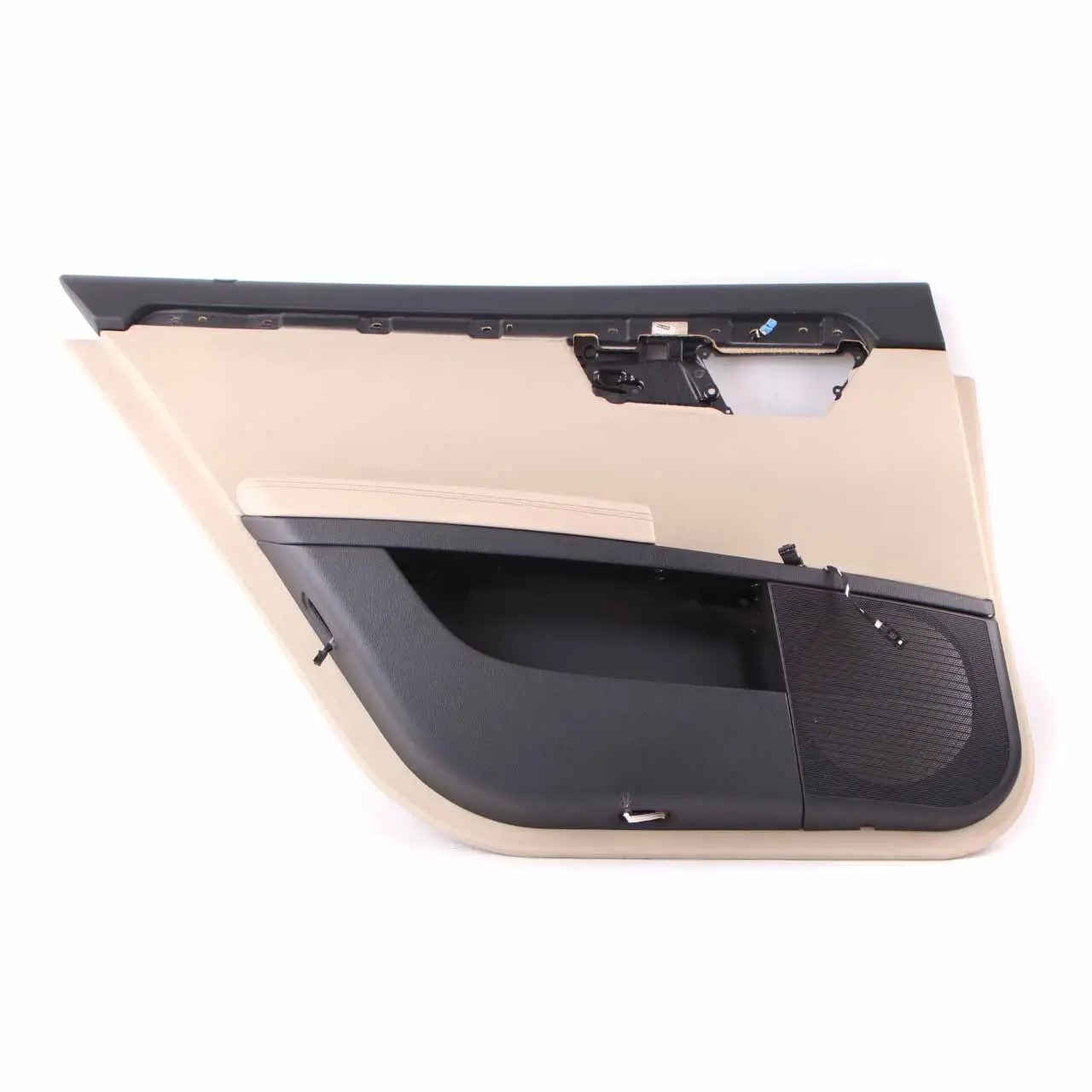 Mercedes W221 Door Card Cover Rear Left N/S Trim Panel Beige Leather