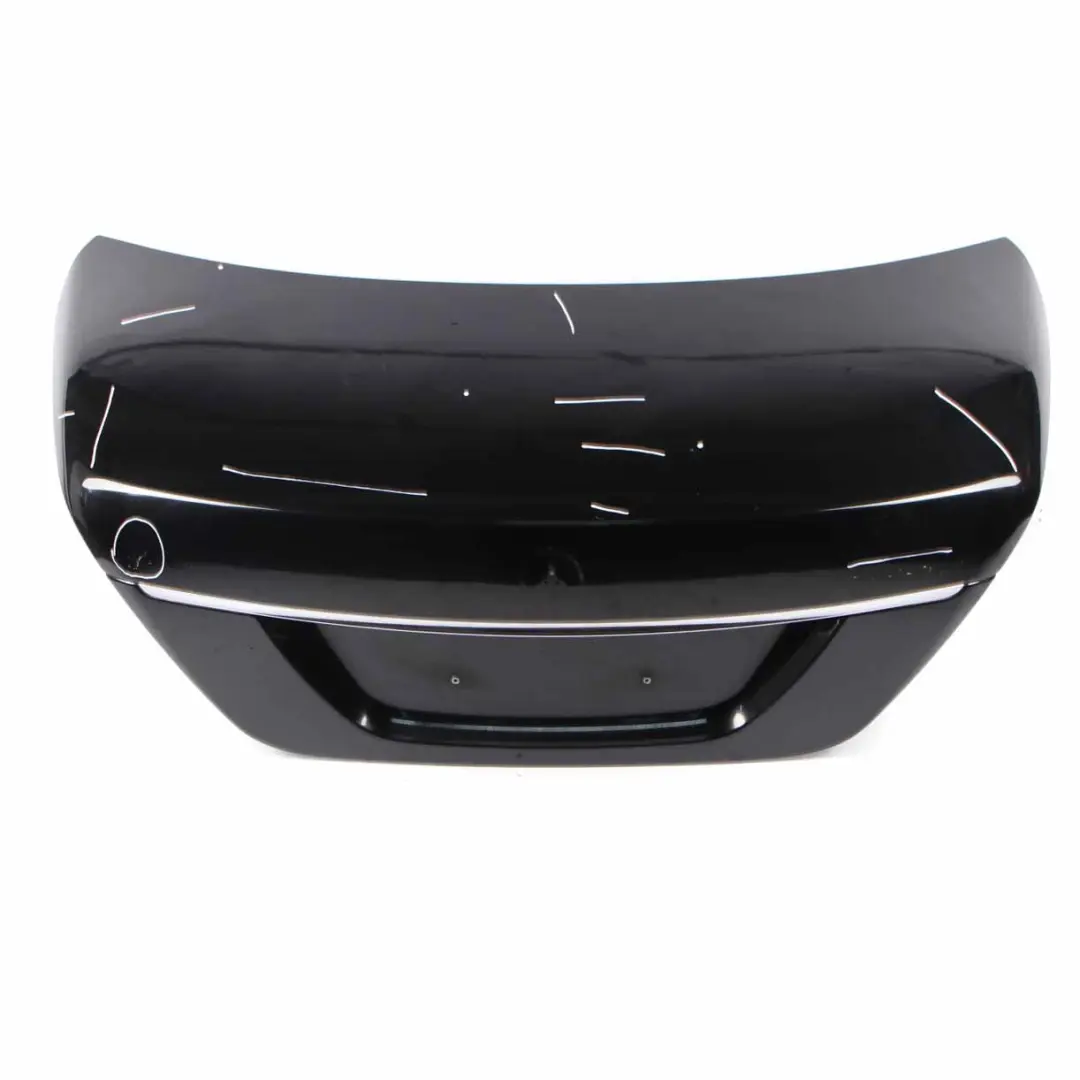 Mercedes W221 Boot Trunk Lid Tailgate Obsidian Black Metallic - 197