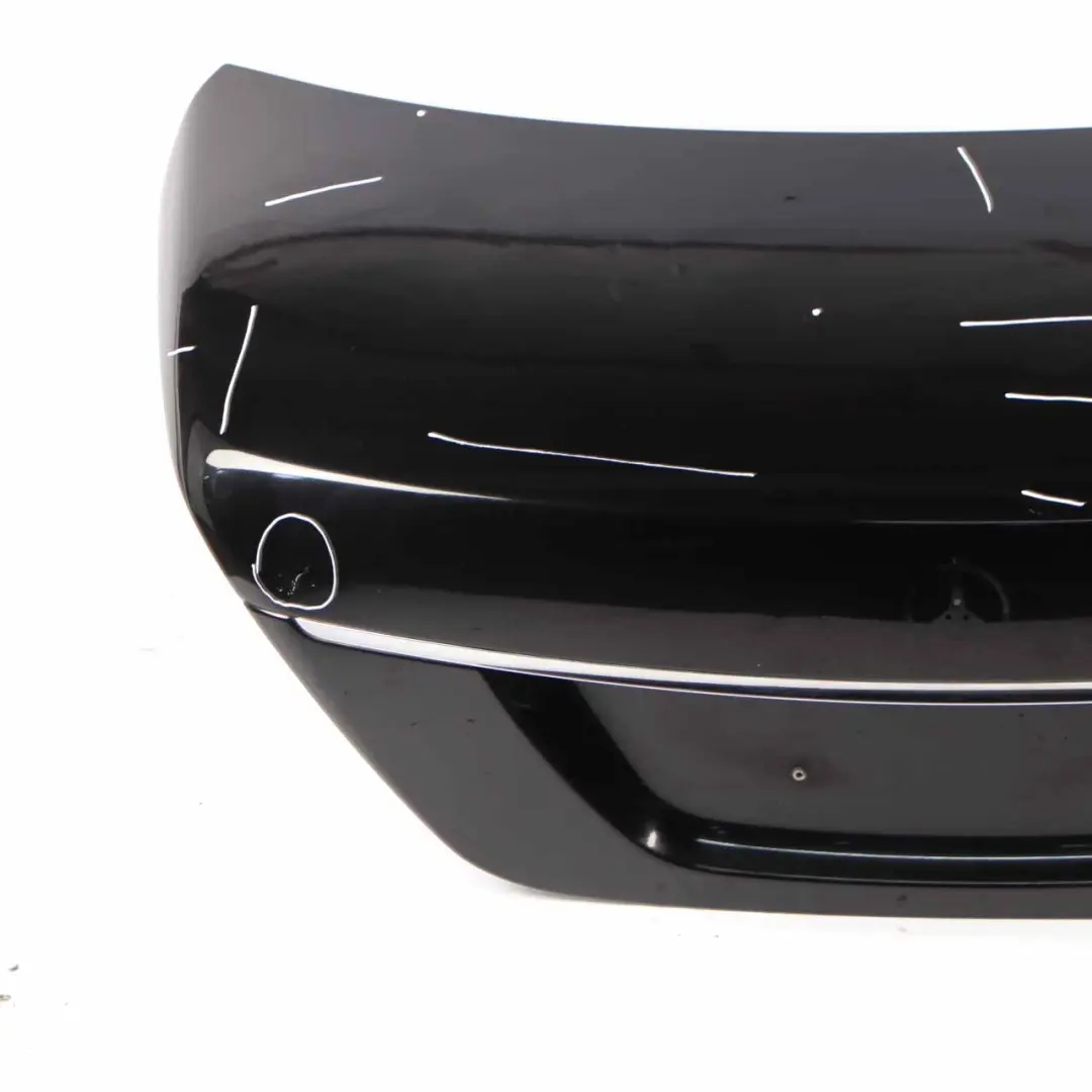 Mercedes W221 Boot Trunk Lid Tailgate Obsidian Black Metallic - 197