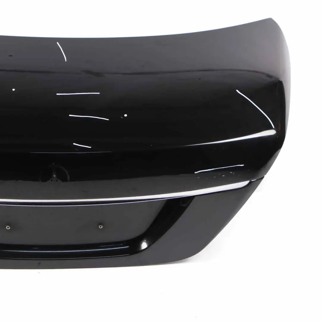 Mercedes W221 Boot Trunk Lid Tailgate Obsidian Black Metallic - 197