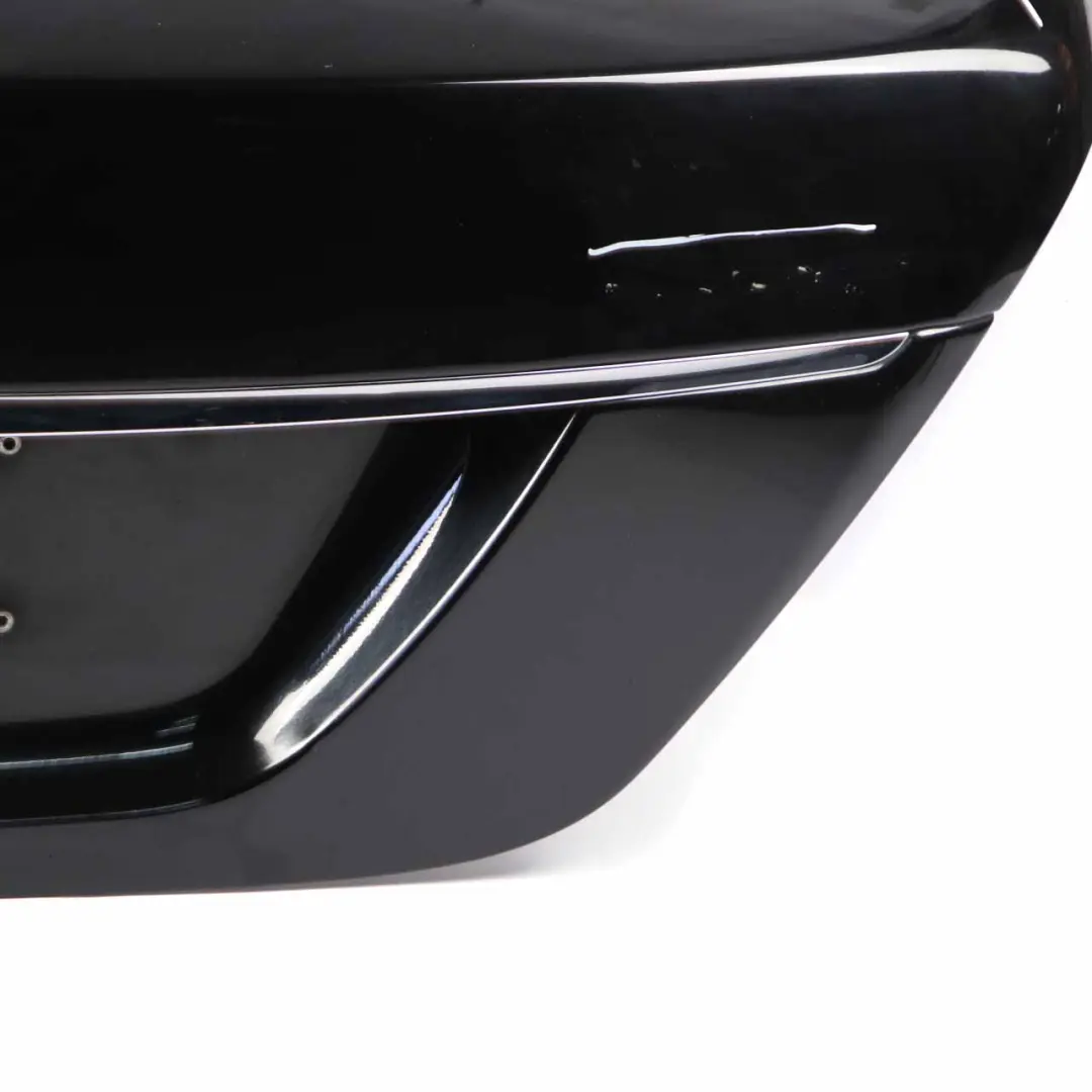 Mercedes W221 Boot Trunk Lid Tailgate Obsidian Black Metallic - 197