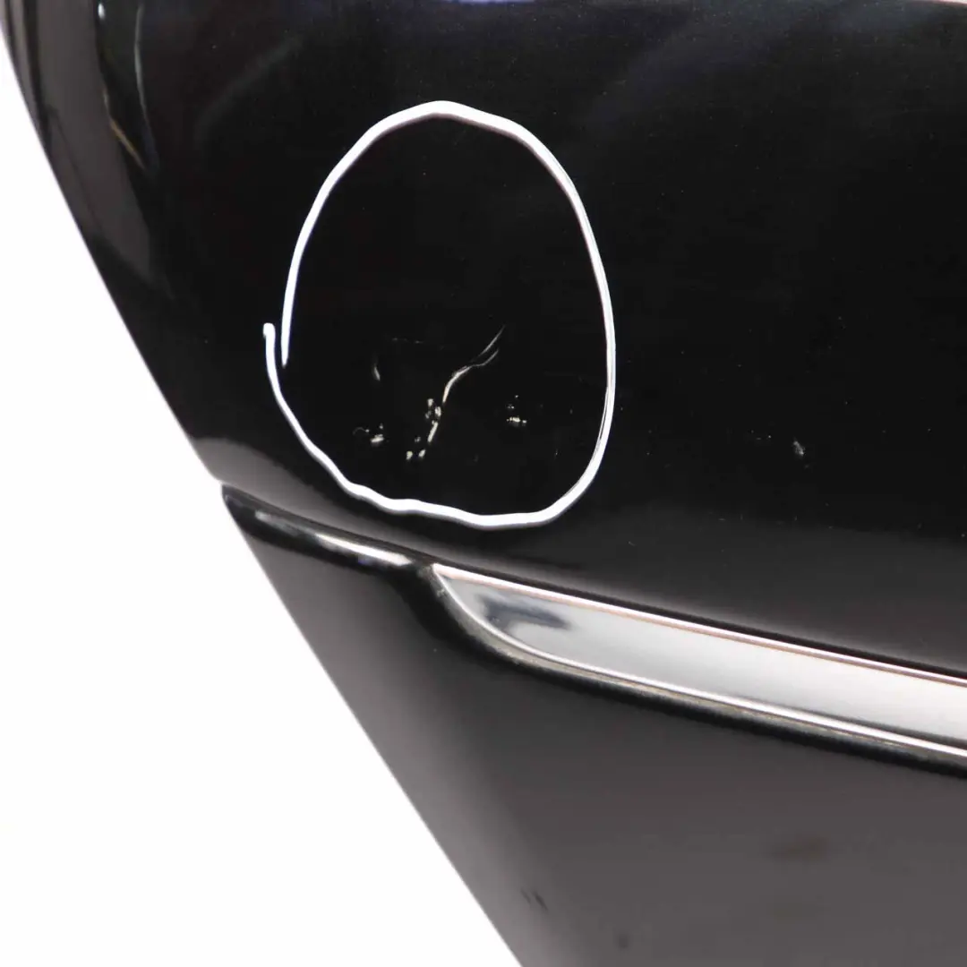 Mercedes W221 Boot Trunk Lid Tailgate Obsidian Black Metallic - 197