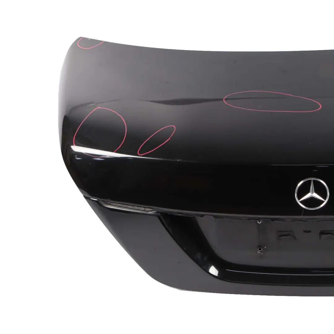 Mercedes-Benz S-Class W221 Boot Trunk Lid Tailgate Obsidian Black Metallic - 197