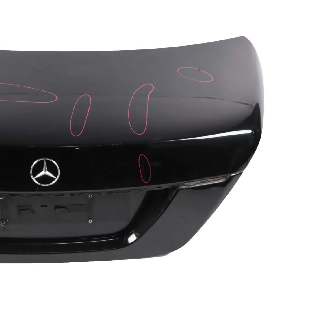 Mercedes-Benz S-Class W221 Boot Trunk Lid Tailgate Obsidian Black Metallic - 197