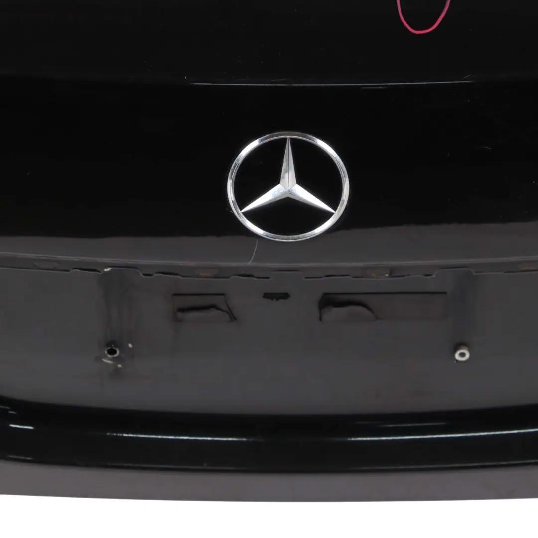 Mercedes-Benz S-Class W221 Boot Trunk Lid Tailgate Obsidian Black Metallic - 197