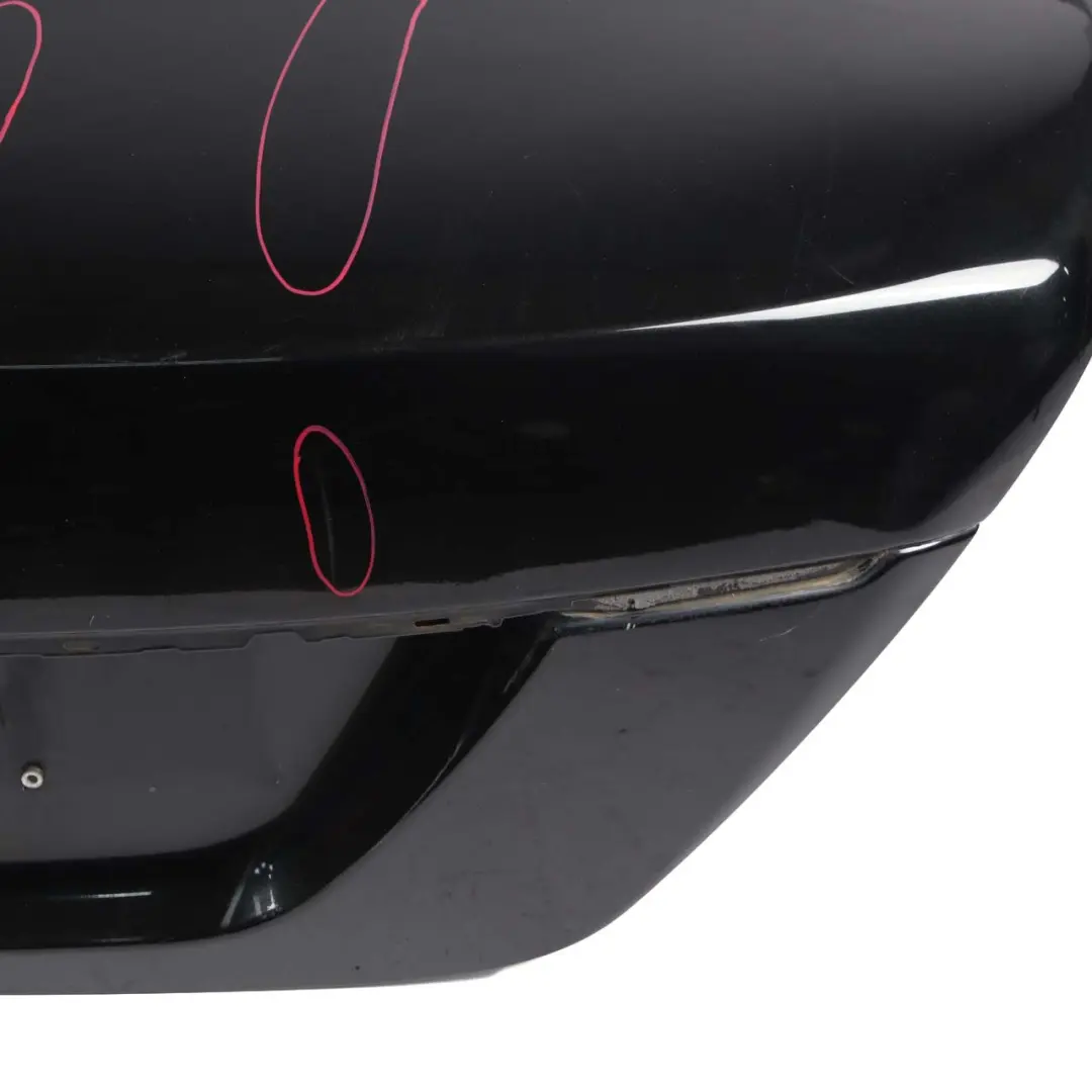 Mercedes-Benz S-Class W221 Boot Trunk Lid Tailgate Obsidian Black Metallic - 197