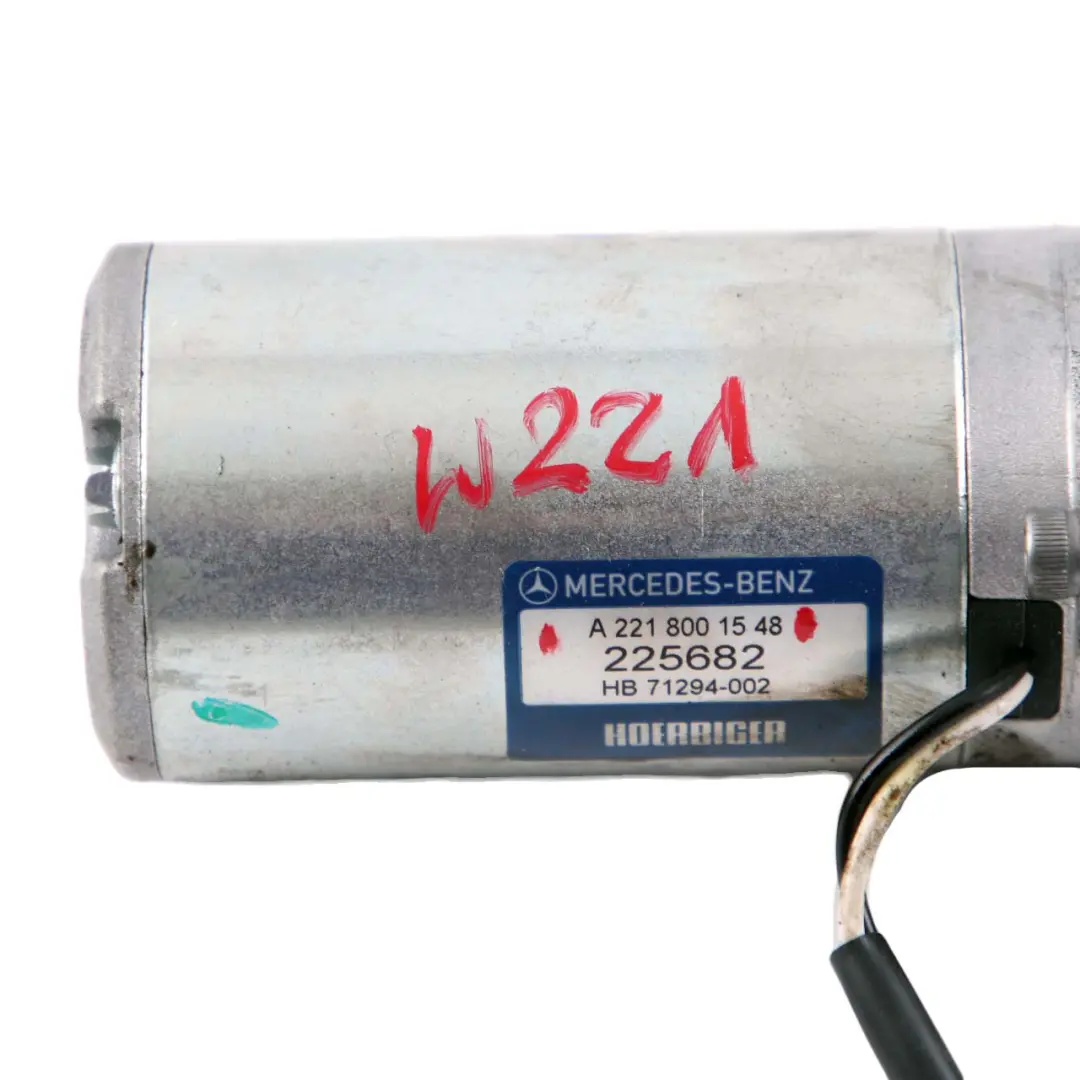 Mercedes-Benz S-Class W221 Remote Trunk Closing Hydraulic Lines Unit A2218001548