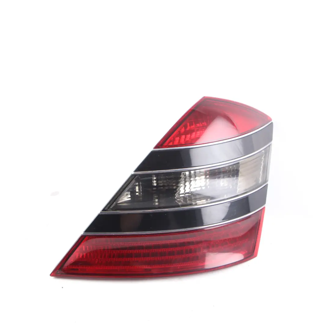 Mercedes W221 Lampe hinten rechts Rücklicht Obsidian Schwarz 197 A2218200264