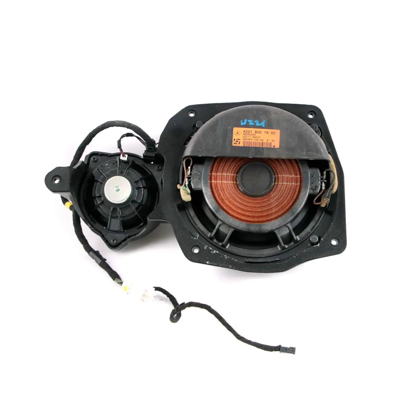 Mercedes W221 Delantero Derecho Altavoz Inferior Puerta LOGIC7 A2218207802
