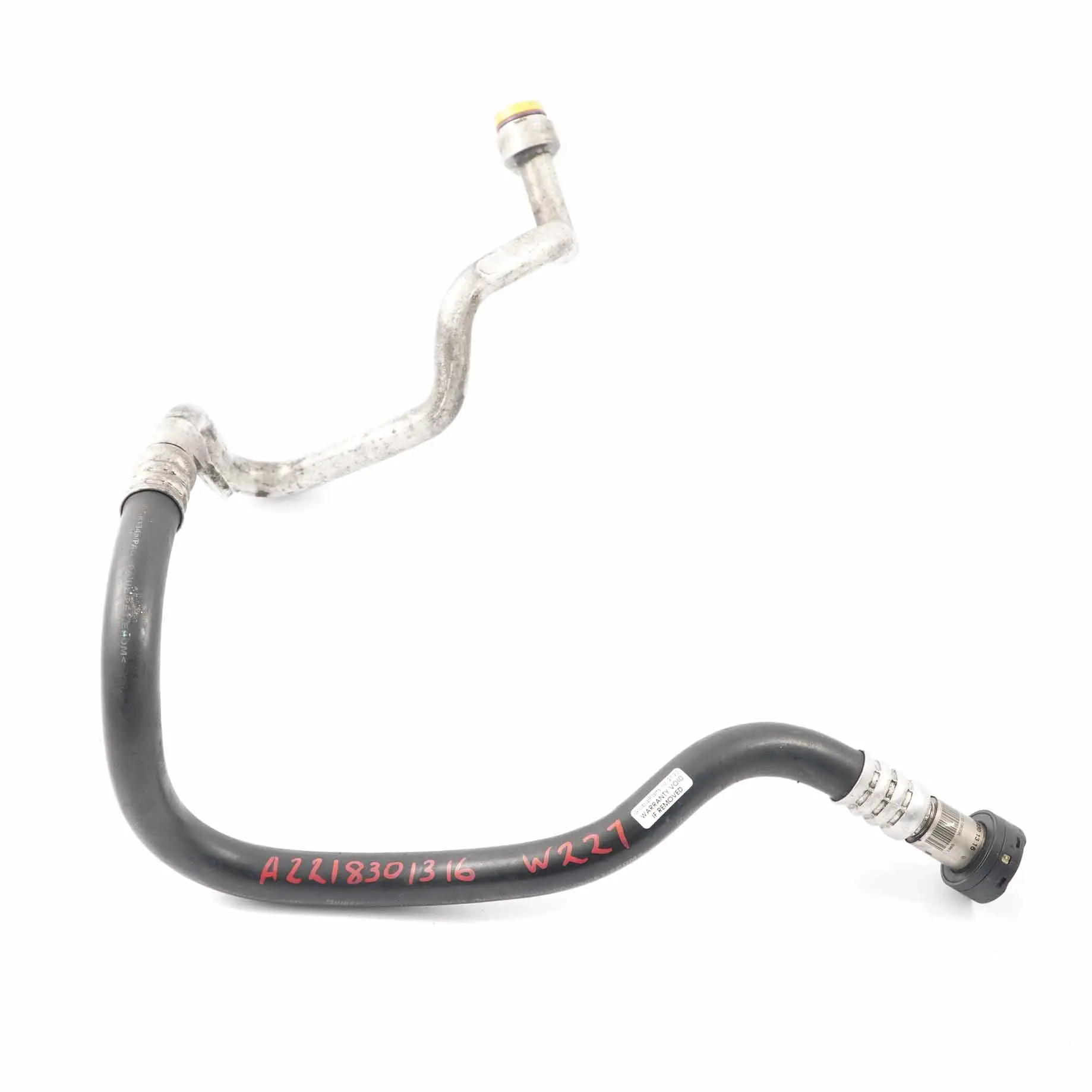 Mercedes W221 Air Conditioning Coolant Suction Pipe Line Hose A2218301316