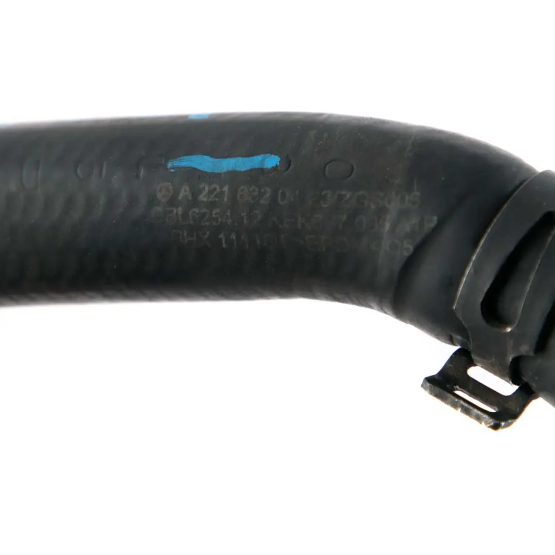 Mercedes-Benz S W221 Diesel OM642 Water Coolant Cooling Pipe Hose A2218320423