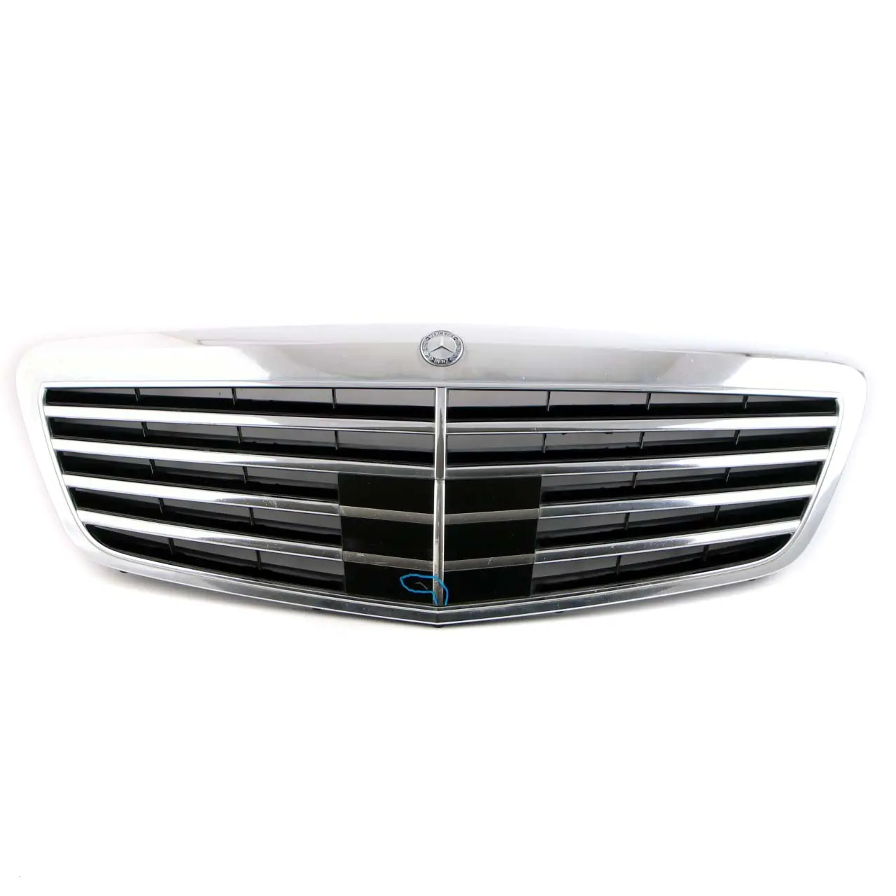 Mercedes-Benz S-Class W221 Front Hood Bonnet Radiator Grille Chrome A2218800583