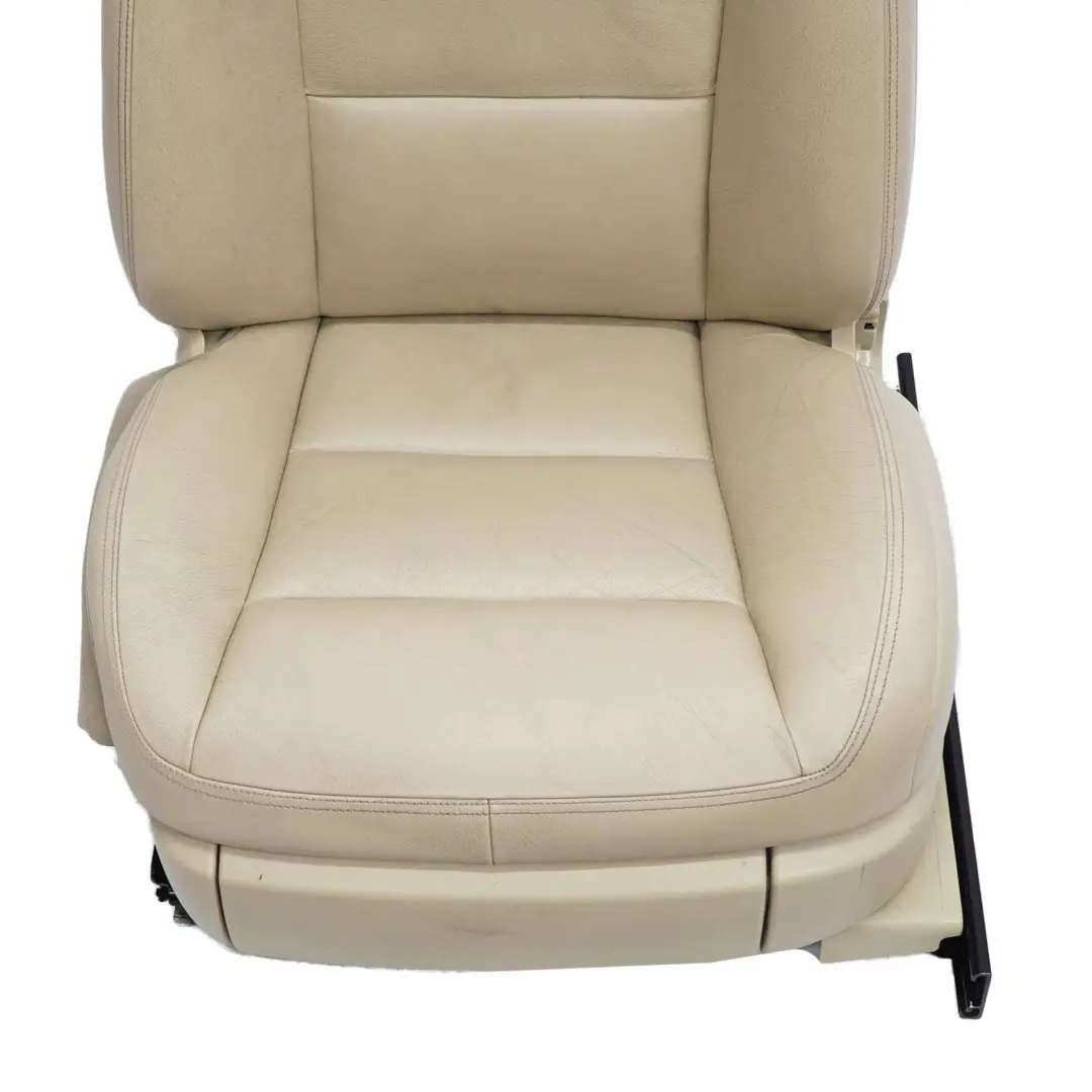 Vordersitz Mercedes W221 Limousine Links Beheizt Leder Como Beige