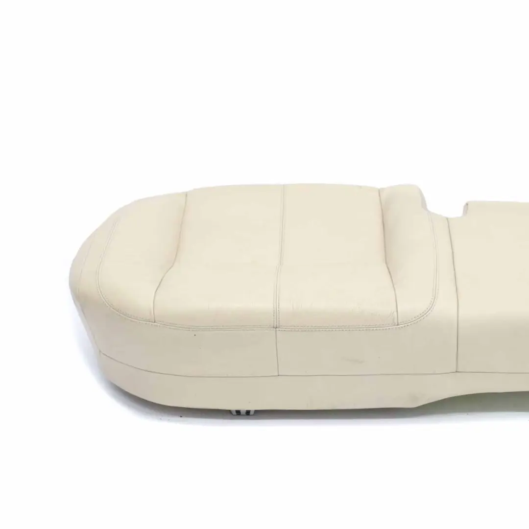 Mercedes W221 Rücksitzbank Couch Abdeckung Sofa Leder Beige