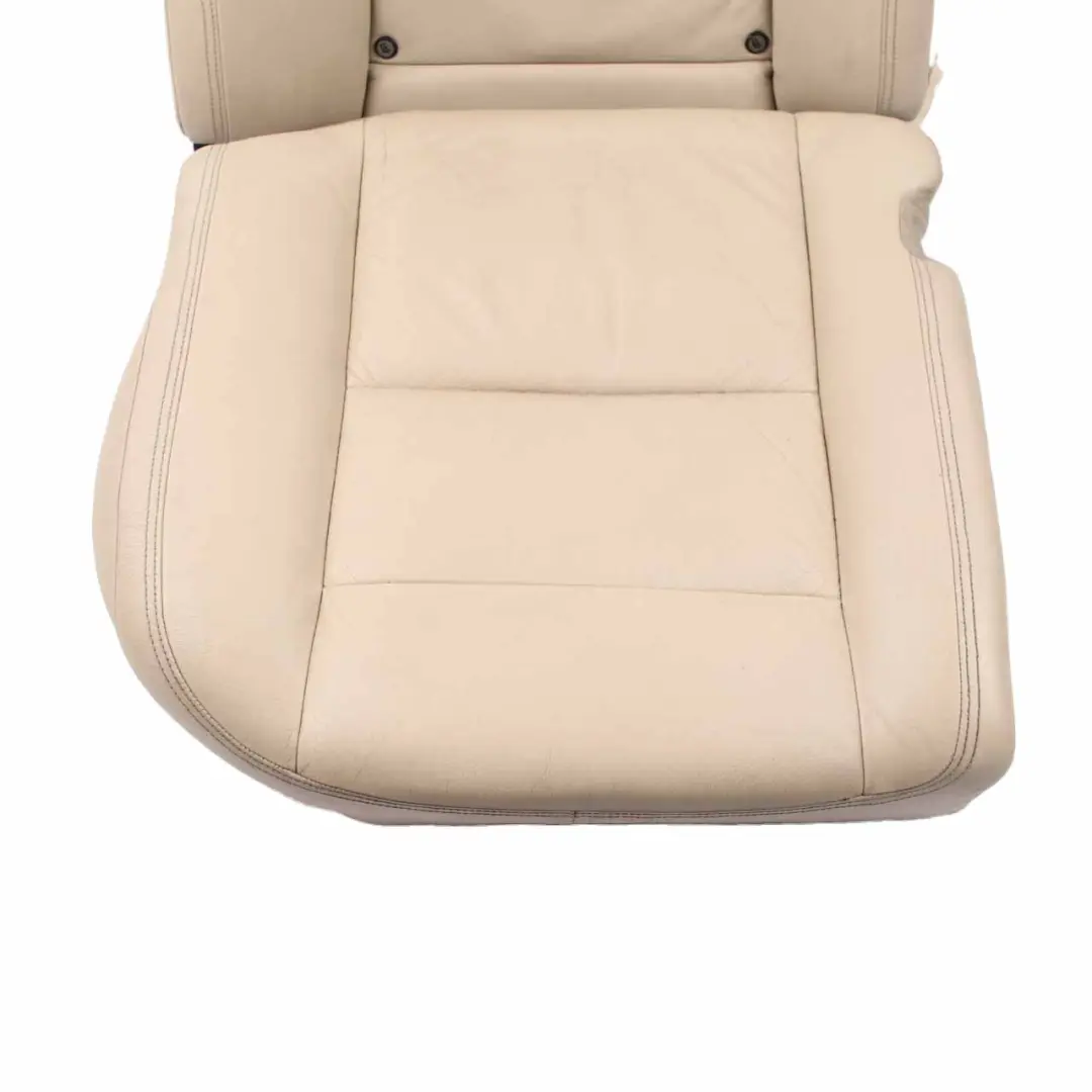 Mercedes W221 Heated Memory Rear Right Seat Cover Como Beige Leather