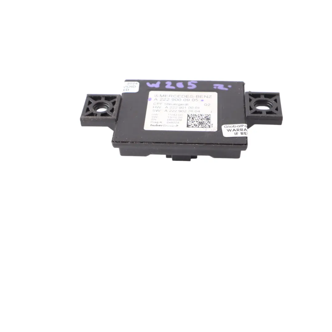 Mercedes W205 PDC Modulo di controllo del Park Assist Ecu A2229000905