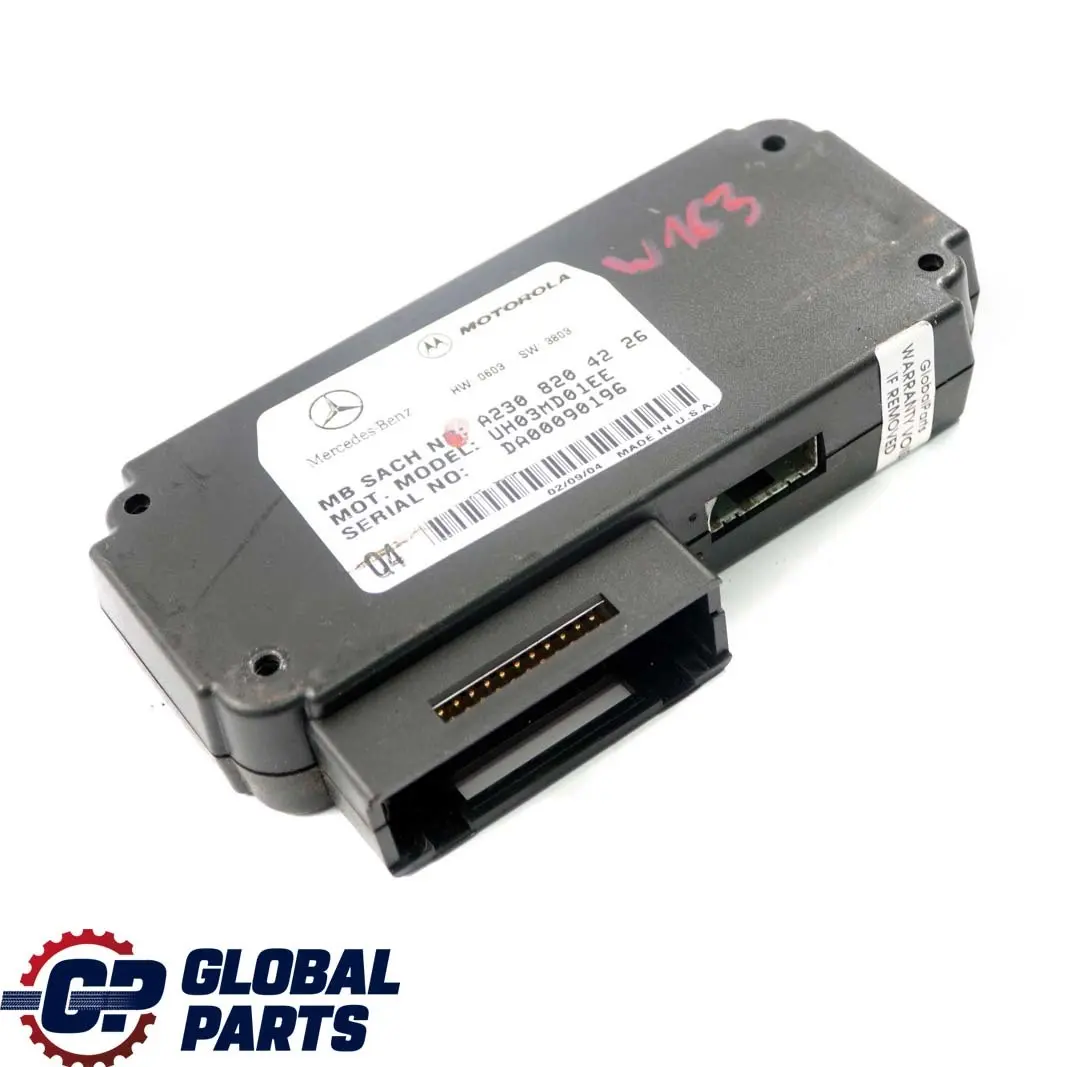 Mercedes Clase C M W163 W203 Motorola Modulo De Control De Tel?fono A2308204226