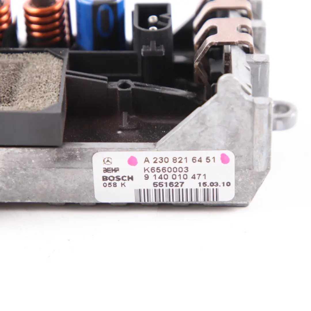 Mercedes W211 Motor soplador Calentador Ventilador Resistor Regulado A2308216451