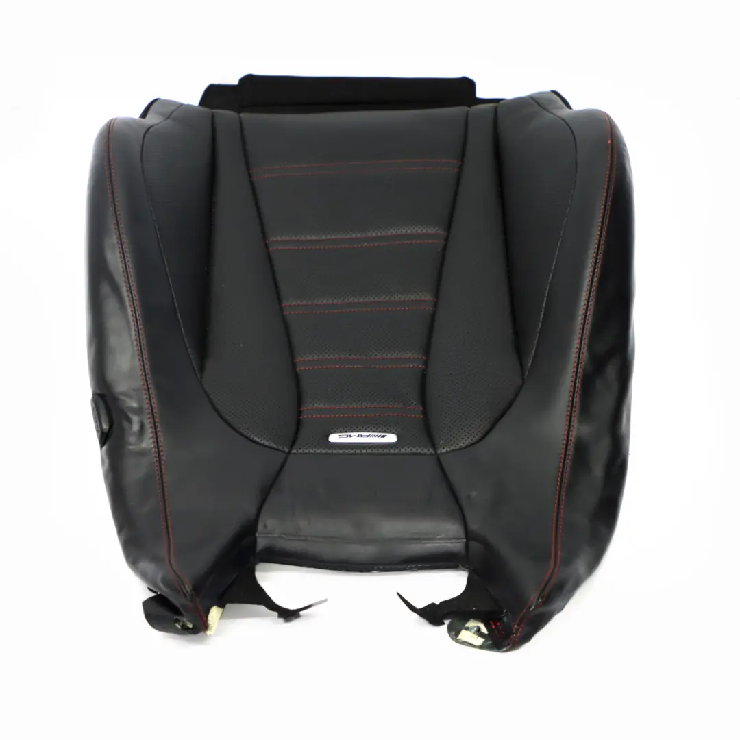 Mercedes W238 Front Seat Backrest AMG Heated Left Right Cover Black Leather