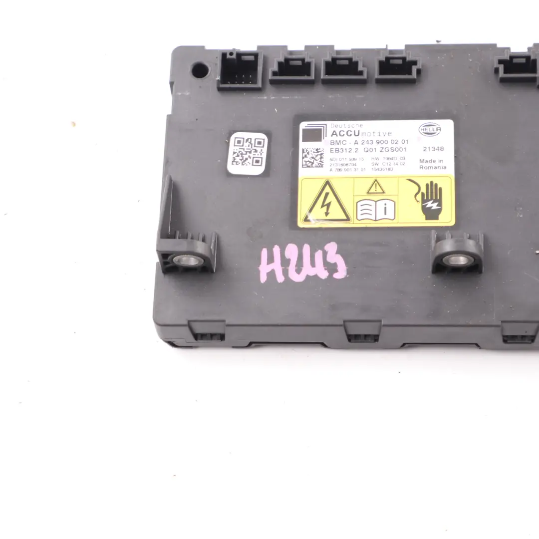 Mercedes EQA H243 Headlight Light Lamp Module Control Unit Hella A2439000201