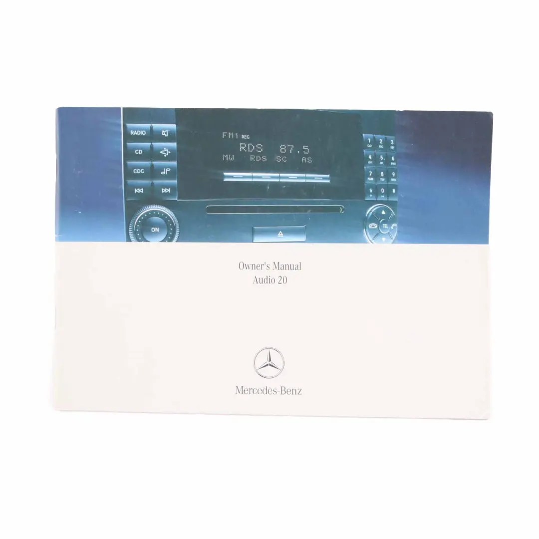 Mercedes W245 Owner's Handbook Service Booklet Slipcase Pouch Case Wallet