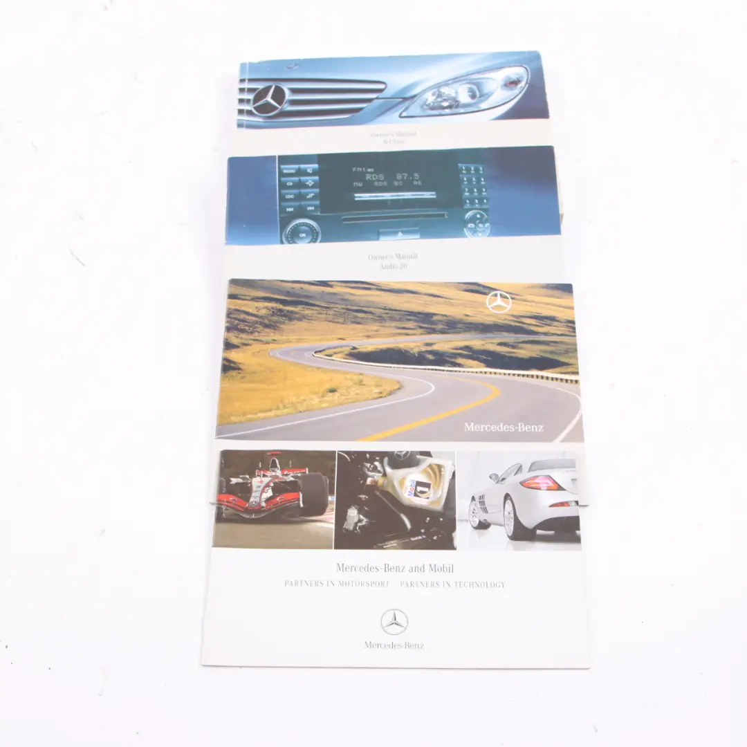 Mercedes W245 Owner's Handbook Service Booklet Slipcase Pouch Case Wallet
