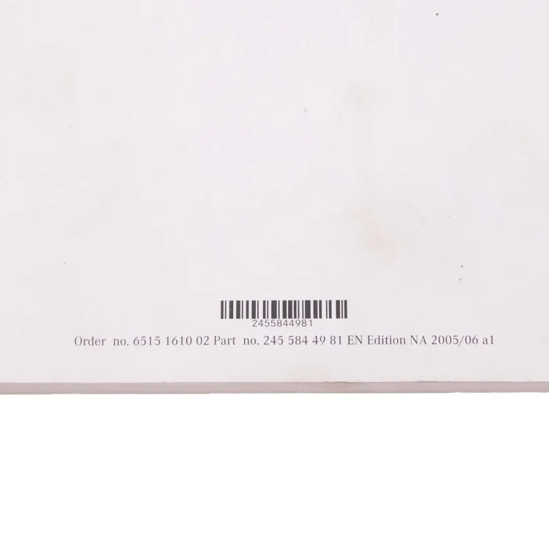 Mercedes-Benz B W245 Service Booklet Book Set Pouch Case Wallet A2455844981
