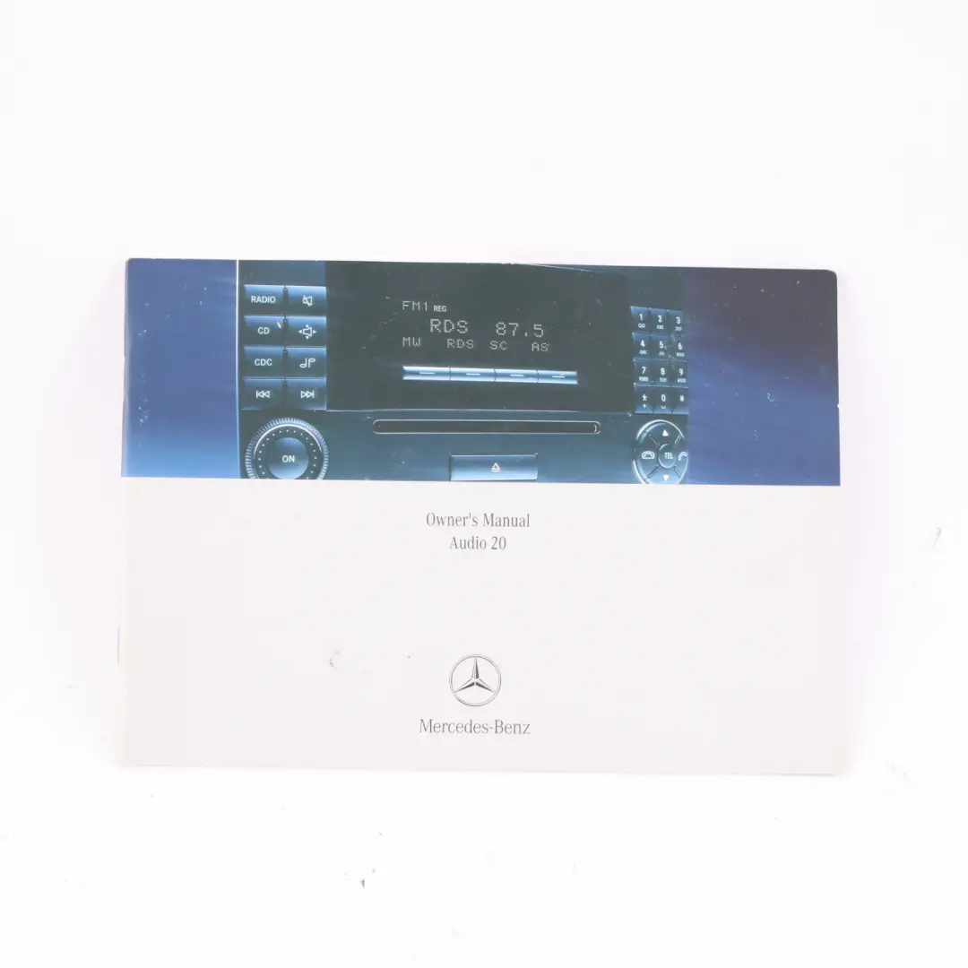 Mercedes W245 Owner's Handbook Service Booklet Slipcase Pouch Case Wallet