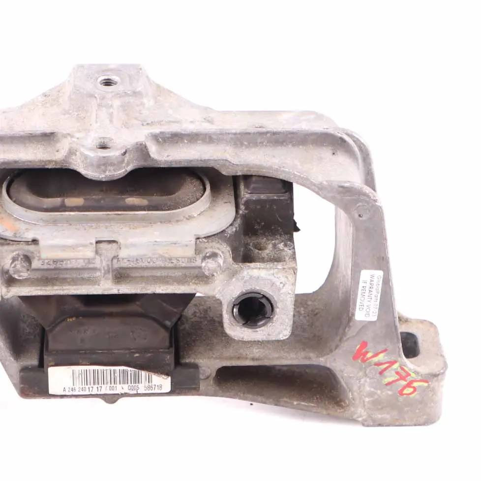 Mercedes W176 W246 Soporte de motor derecho Soporte A2462401717